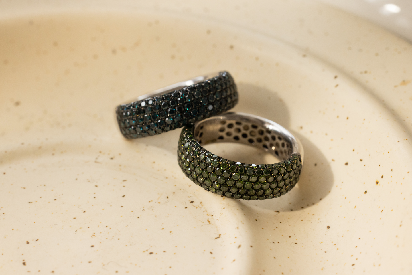 Snakeskin Diamond Ring (18K)