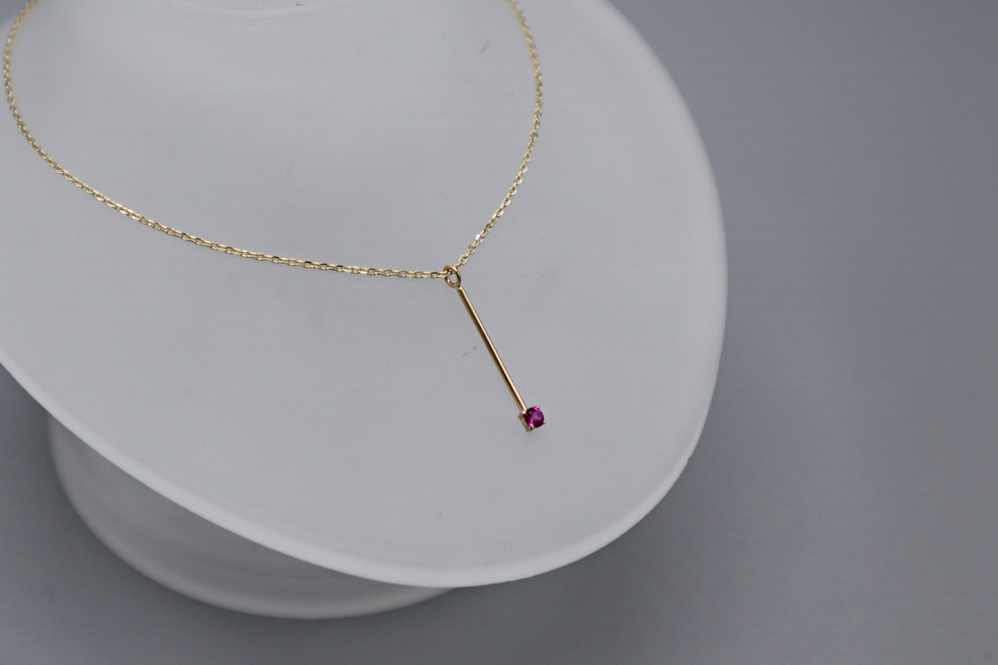 Corina Needle Necklace