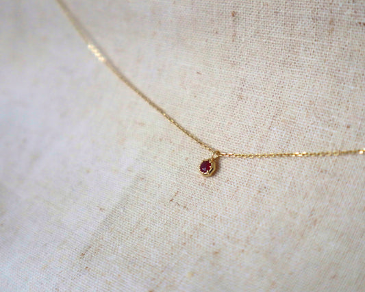 Aria Ruby Necklace