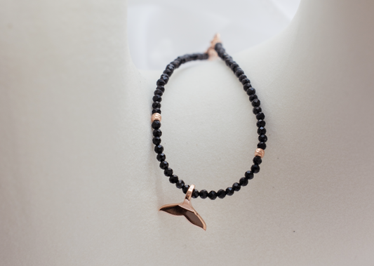Whale Tail Spinel Bracelet