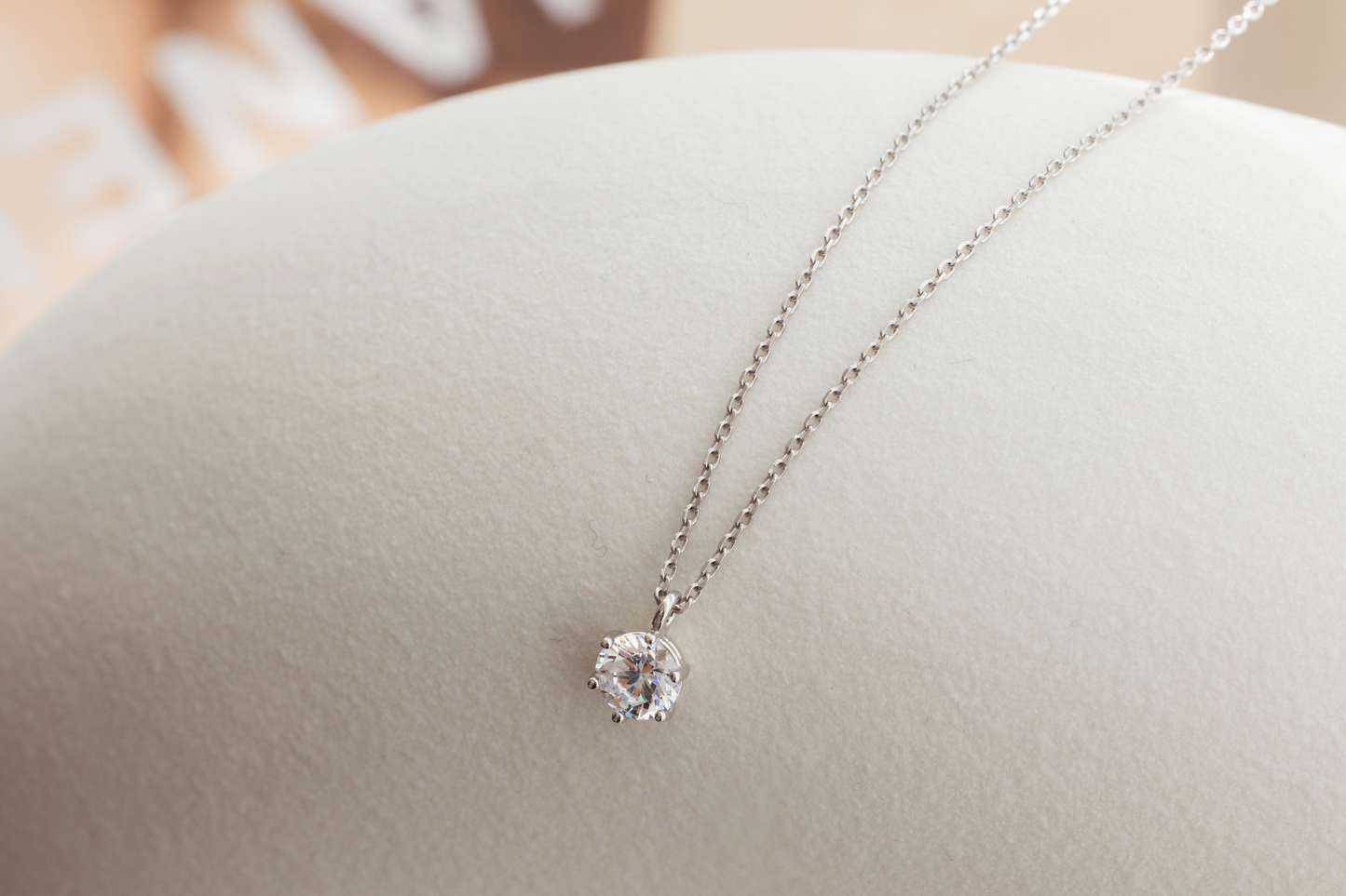 Camilla Solitaire Necklace